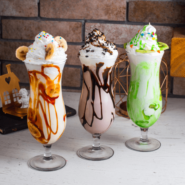 Ice cream shakes